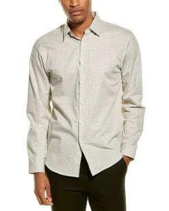 THEORY Irving Woven Shirt Men
