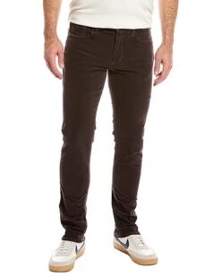 Corduroy Asphaltum Slim Jean Men