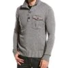 Wool & Cashmere-Blend Funnel Neck Sweater Men