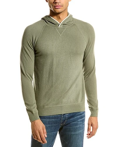 Vince Cashmere Pullover Wool & Cashmere-Blend Hoodie Men 3 Vince Cashmere Pullover Wool & Cashmere-Blend Hoodie Men