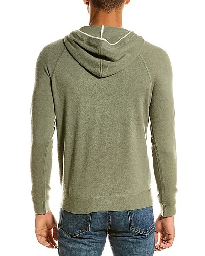 Vince Cashmere Pullover Wool & Cashmere-Blend Hoodie Men 4 Vince Cashmere Pullover Wool & Cashmere-Blend Hoodie Men - Image 2