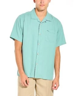 Tommy Bahama Royal Bermuda Silk-Blend Camp Shirt Men