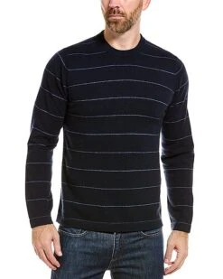 Vince Stripe Crew Cashmere Sweater Men -Sale Clothing Store 1010399474 RLLD 2