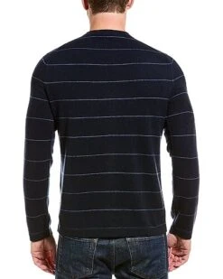 Vince Stripe Crew Cashmere Sweater Men -Sale Clothing Store 1010399474 RLLD 3