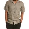 THEORY Noll Linen Woven Shirt Men -Sale Clothing Store 1010417029 RLLD 1