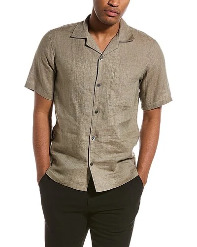 THEORY Noll Linen Woven Shirt Men 3 THEORY Noll Linen Woven Shirt Men