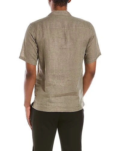 THEORY Noll Linen Woven Shirt Men 4 THEORY Noll Linen Woven Shirt Men - Image 2