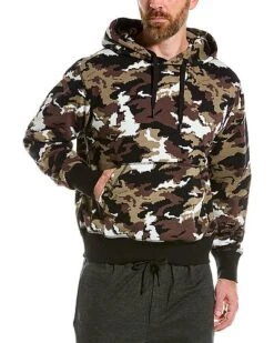 Rag & Bone City Camo Hoodie Men