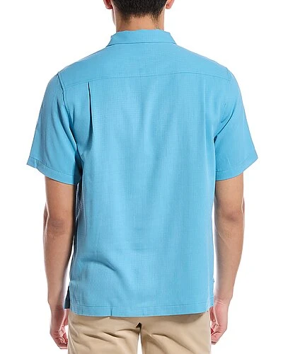 Tommy Bahama Coastal Breeze Check Silk-Blend Shirt Men 4 Tommy Bahama Coastal Breeze Check Silk-Blend Shirt Men - Image 2