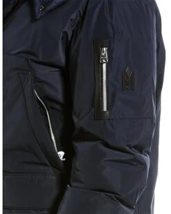 Mackage Viggo Leather-Trim Bomber Jacket Men 10 Mackage Viggo Leather-Trim Bomber Jacket Men -Sale Clothing Store 1010465759 RLLD 4