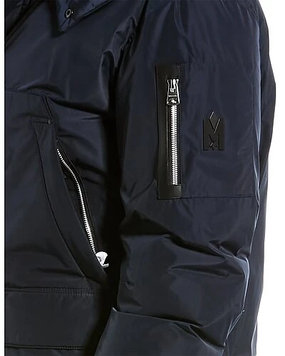 Mackage Viggo Leather-Trim Bomber Jacket Men 6 Mackage Viggo Leather-Trim Bomber Jacket Men - Image 4