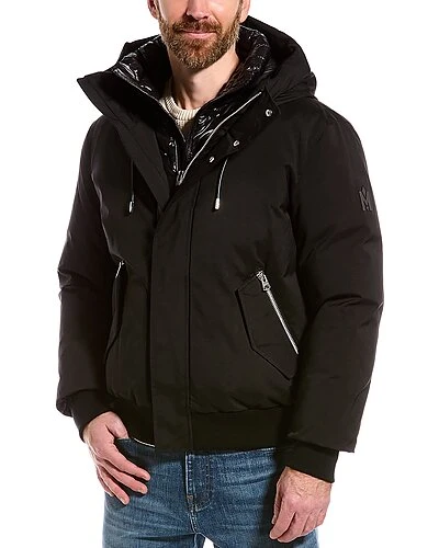 Mackage Dixon Leather-Trim Down Jacket Men 6 Mackage Dixon Leather-Trim Down Jacket Men - Image 4