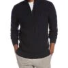 THEORY Mick Wool 1/4-Zip Mock Pullover Men -Sale Clothing Store 1010510579 RLLD 1