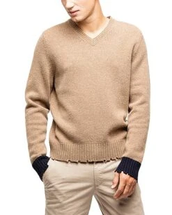Zadig & Voltaire Luke Mw Col V Wool-Blend Sweater Men