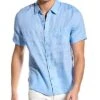 Vince Classic Fit Linen Shirt Men -Sale Clothing Store 1010529945 RLLD 1
