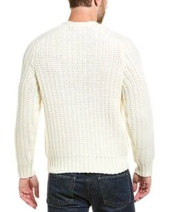 Vince Cable Crewneck Wool & Cashmere-Blend Sweater Men 6 Vince Cable Crewneck Wool & Cashmere-Blend Sweater Men -Sale Clothing Store 1010898540 RLLD 2