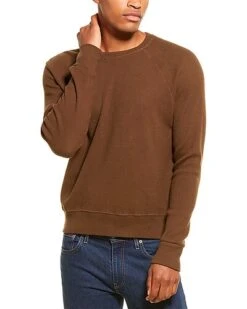 Brushed Thermal Crewneck Sweatshirt Men