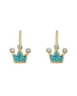 Olly Glitz Pretty Princess Enamel Earrings Kids