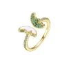 Kids 14K Plated 5-10mm Pearl CZ Ring -Sale Clothing Store 1111148387 RLLD 1