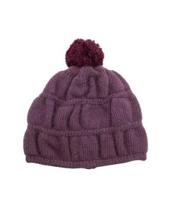 Ruched Pom Wool & Cashmere-Blend Hat Kids