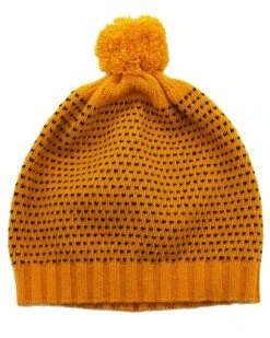 Birds Eye Wool & Cashmere-Blend Hat Kids