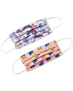 2pk Cloth Face Masks Kids