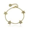 Classic! 14K Plated CZ Star Bracelets Kids -Sale Clothing Store 1111574554 RLLD 1