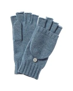 Minerva Flip Top Wool & Cashmere-Blend Mittens Kids