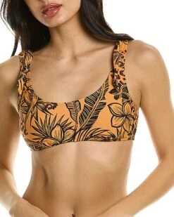 BCBGeneration Shoulder Tie Bikini Top Women