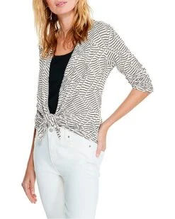 Mixed Lines 4-Way Cardigan Women