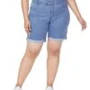NYDJ Plus Pull On Denim Short Women -Sale Clothing Store 1411168664 RLLD 1