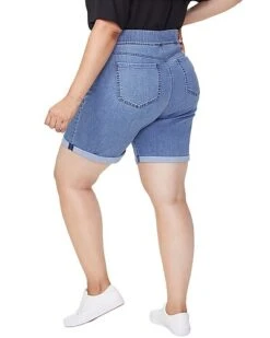 NYDJ Plus Pull On Denim Short Women -Sale Clothing Store 1411168664 RLLD 2