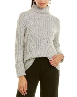 Sale Clothing Store 34 Vince Alpaca & Wool-Blend Turtleneck Sweater Women