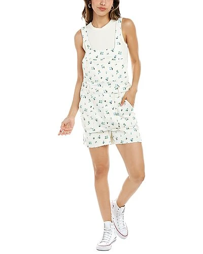 Slit Short Overall Women 4 Slit Short Overall Women - Image 2