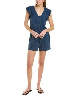 Poor Boy Rib Romper Women