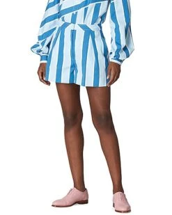 Carolina Herrera Wide Leg High Waisted Short Women