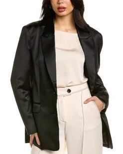 Bardot Nyah Satin Blazer Women