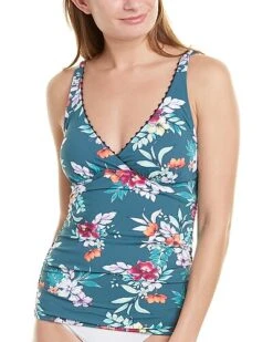 Tommy Bahama Floral Springs Wrap Tankini Women