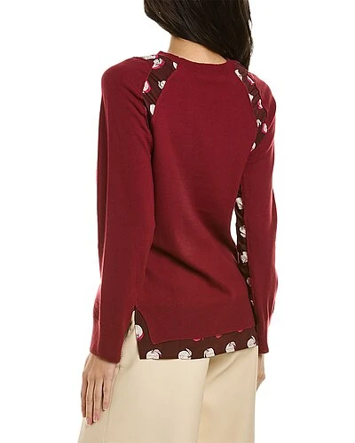 STELLA MCCARTNEY Fabric Mix Wool Jumper Women 4 STELLA MCCARTNEY Fabric Mix Wool Jumper Women - Image 2