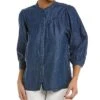 Browne Linen-Blend Blouse Women