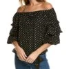 Vince Camuto Foil Dot Top Women -Sale Clothing Store 1411446555 RLLD 1
