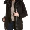 Mackage Jeni Leather-Trim Down Parka Women