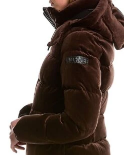 Mackage Madalyn-VT Leather-Trim Down Coat Women -Sale Clothing Store 1411482529 RLLD 4