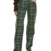 Dad Basil Plaid High-Rise Straight Jean Women -Sale Clothing Store 1411494807 RLLD 1