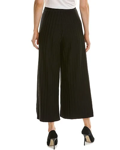 EILEEN FISHER Wide Stretch Rib Wide Leg Pant Women 4 EILEEN FISHER Wide Stretch Rib Wide Leg Pant Women - Image 2