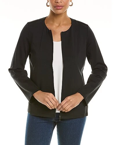 EILEEN FISHER Zip-Up Jacket Women 3 EILEEN FISHER Zip-Up Jacket Women