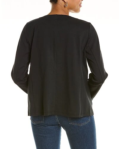 EILEEN FISHER Zip-Up Jacket Women 4 EILEEN FISHER Zip-Up Jacket Women - Image 2
