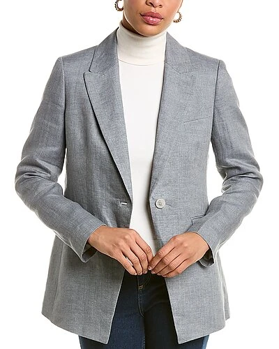 Heather Linen Jacket Women 3 Heather Linen Jacket Women