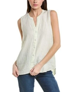 Sale Clothing Store 32 Tommy Bahama Sunshine Waves Linen Top Women