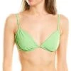 Ruched Underwire Bikini Top Women